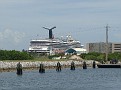 View of Carnival Dream from Canaveral Locks
