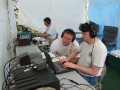 Foreground: Steve W1SRD, Kent K6ENT