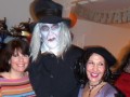 Karen poses with The Gravedigger & The Ohh-la-la girl
