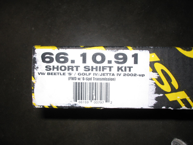 Neuspeed Short Shifter (6speed) VW Vortex Volkswagen Forum