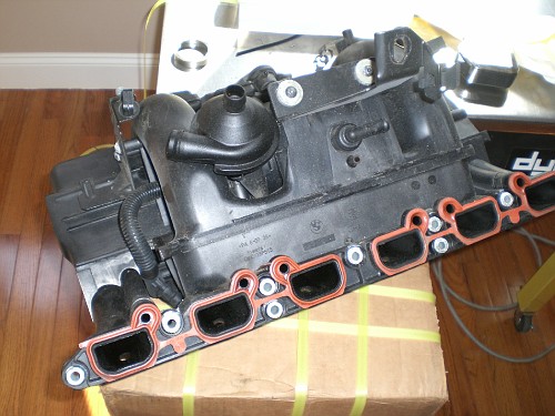 Bmw e46 inlet manifold cleaning #2