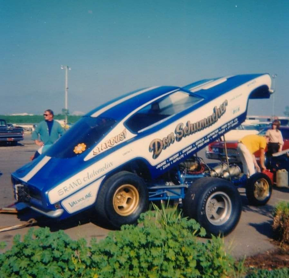 Photo Don Schumacher (2) VINTAGE FUNNY CARS II album LOUDPEDAL