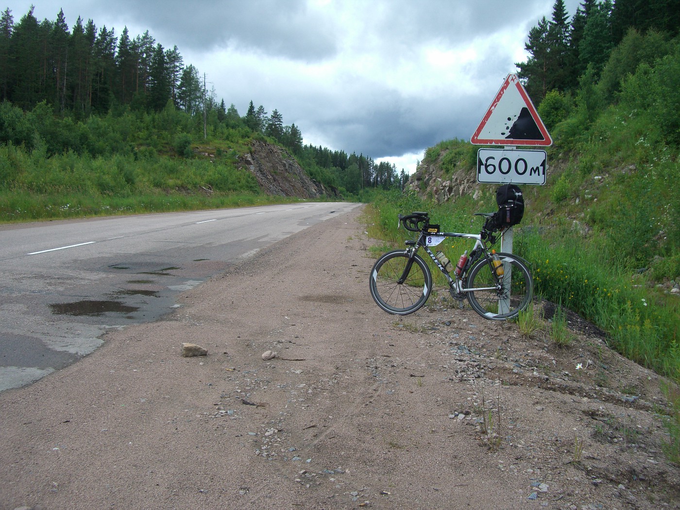 Manfred's Kampfrenner en route