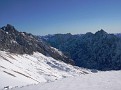 Blick über die Alpen