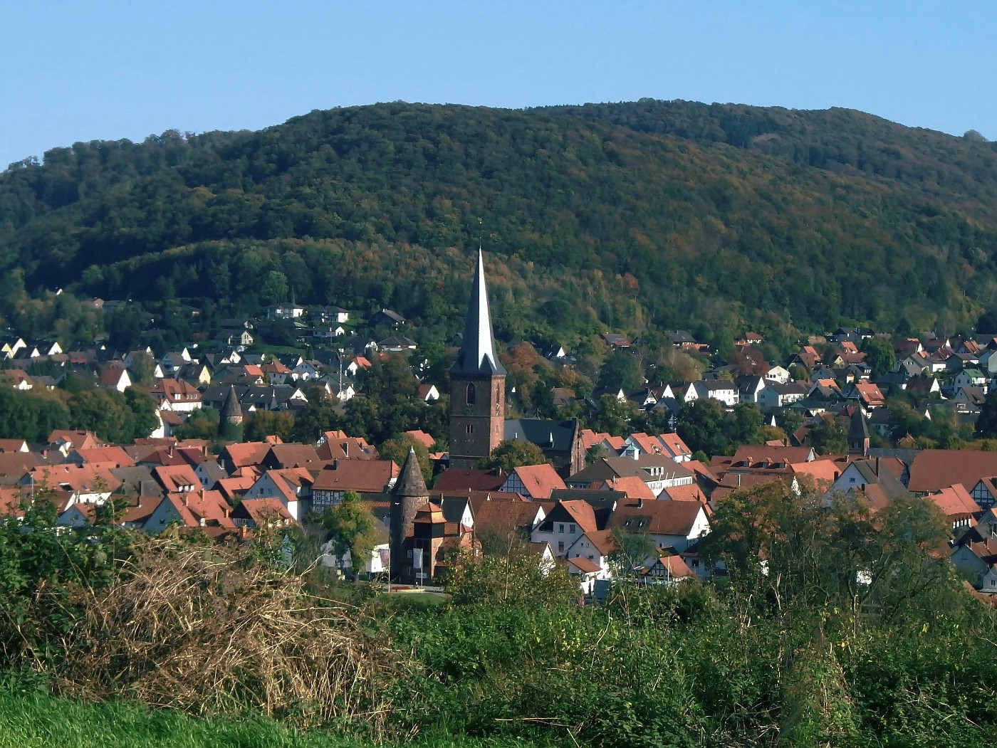 Blick auf Lügde