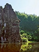 Externsteine, Oberer Teich