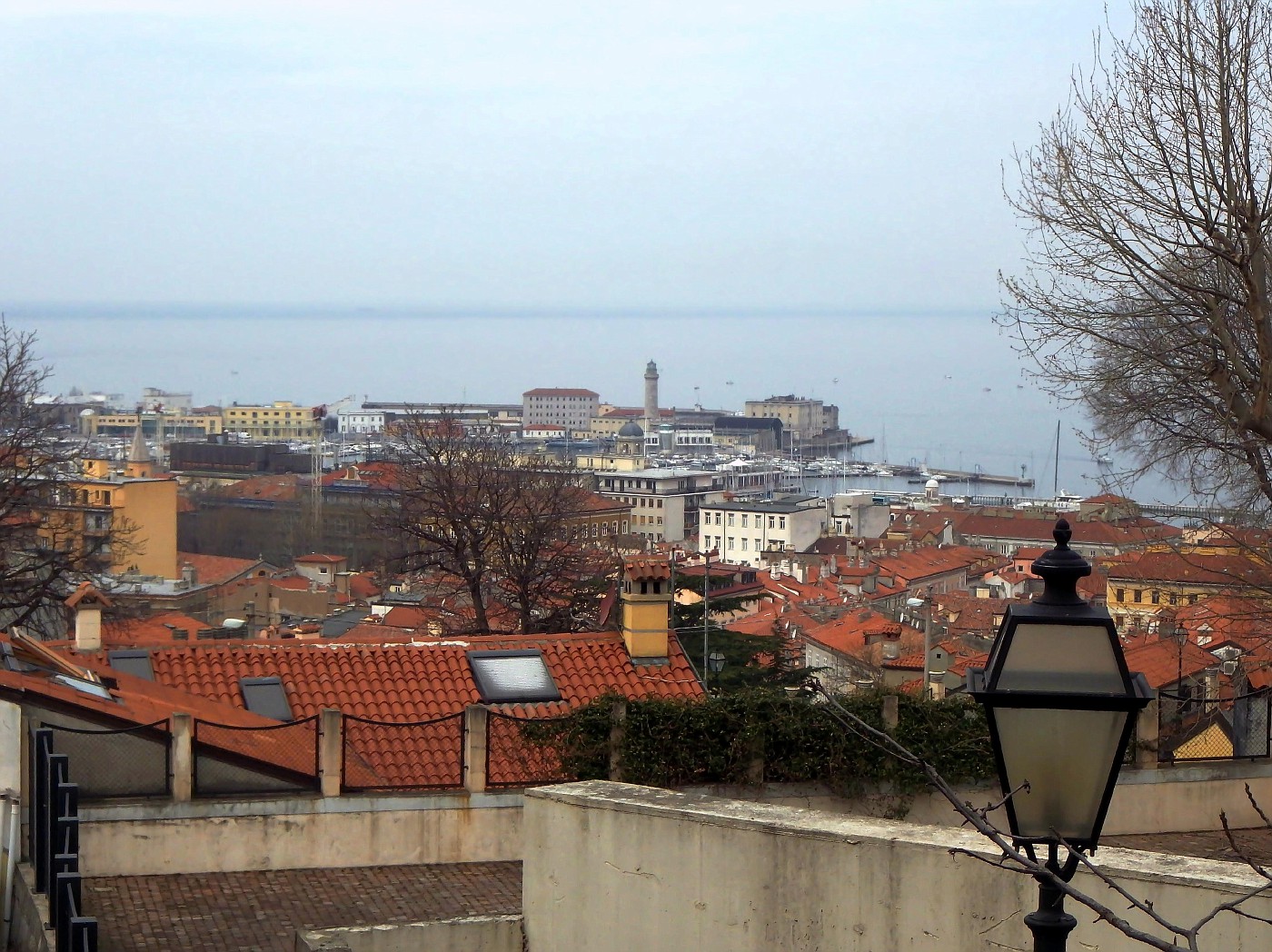 Vista su Trieste