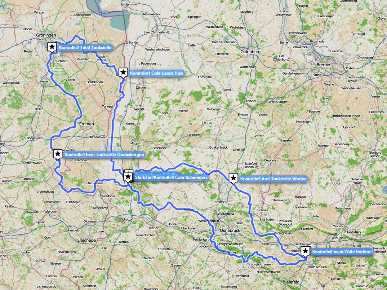 Route "Die Acht von Lohne"