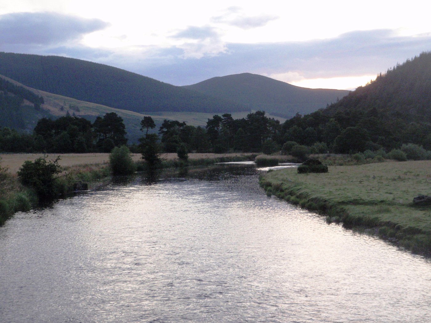 Scottish landscape near Eskdalemuir