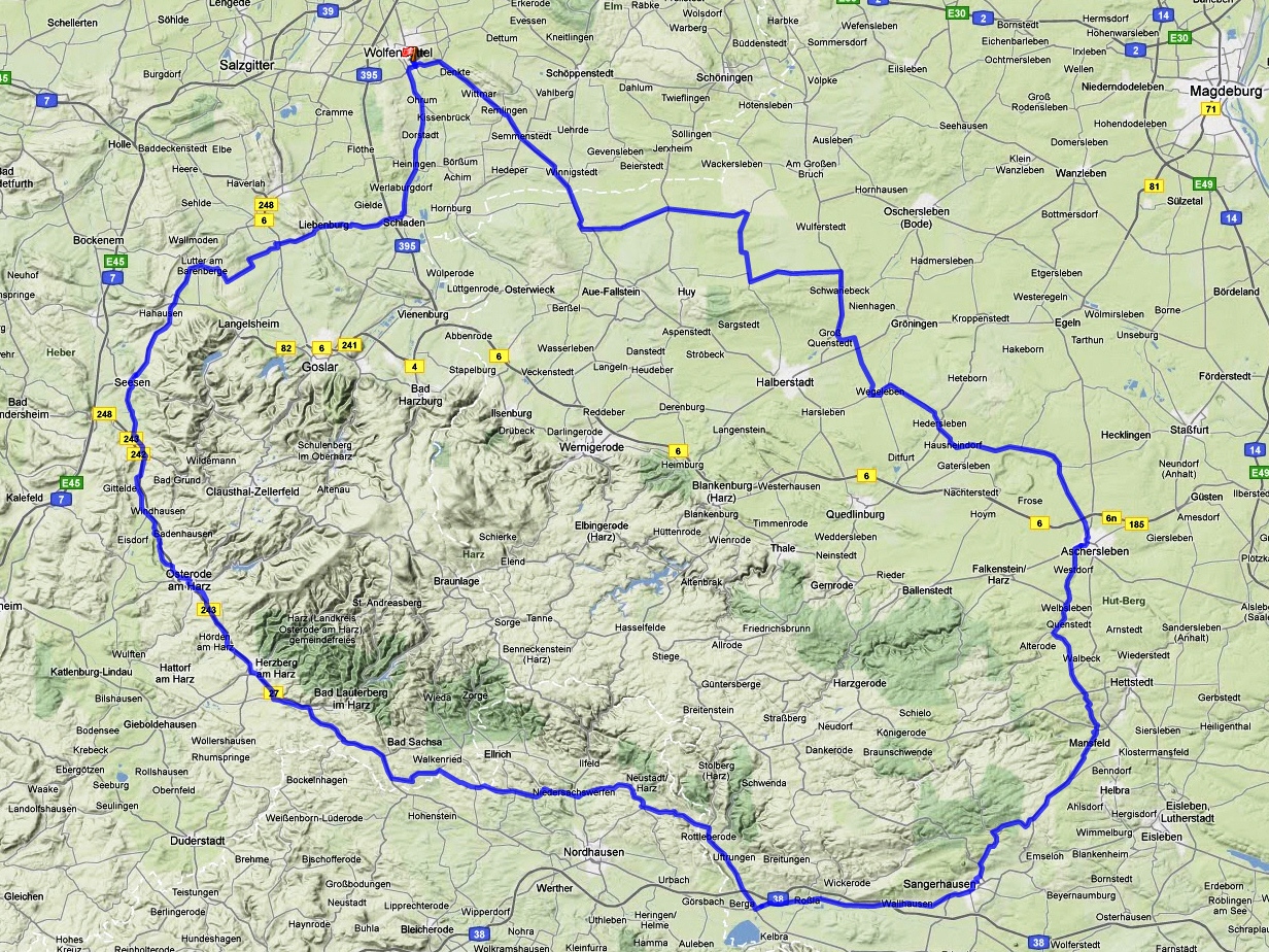 300km Brevet 16.04.2011