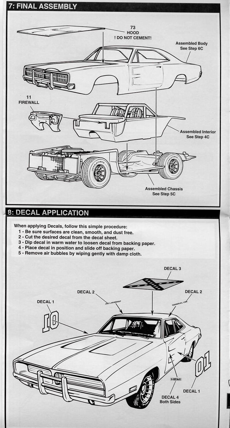 Photo: 1969 Dodge Charger General Lee Page 6 | AMT 1969 Dodge