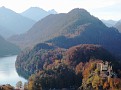 Blick auf Schloss Hohenschwangau