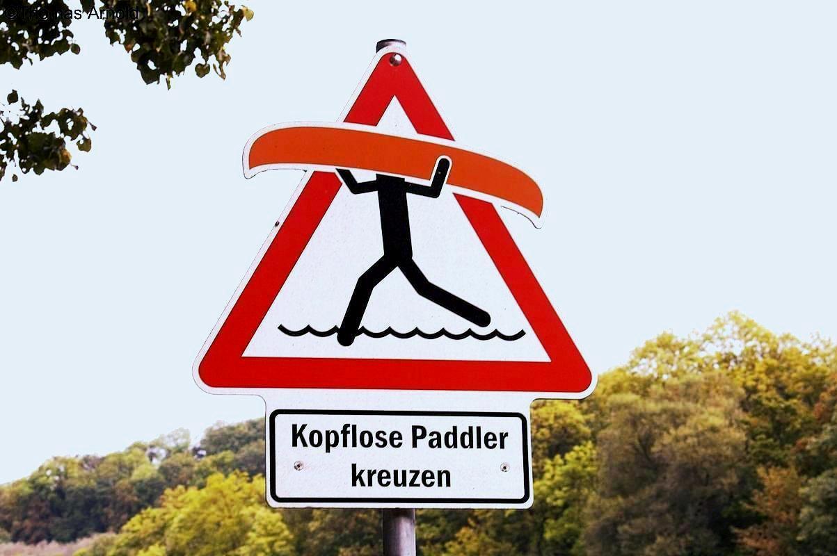 Kopflose Paddler