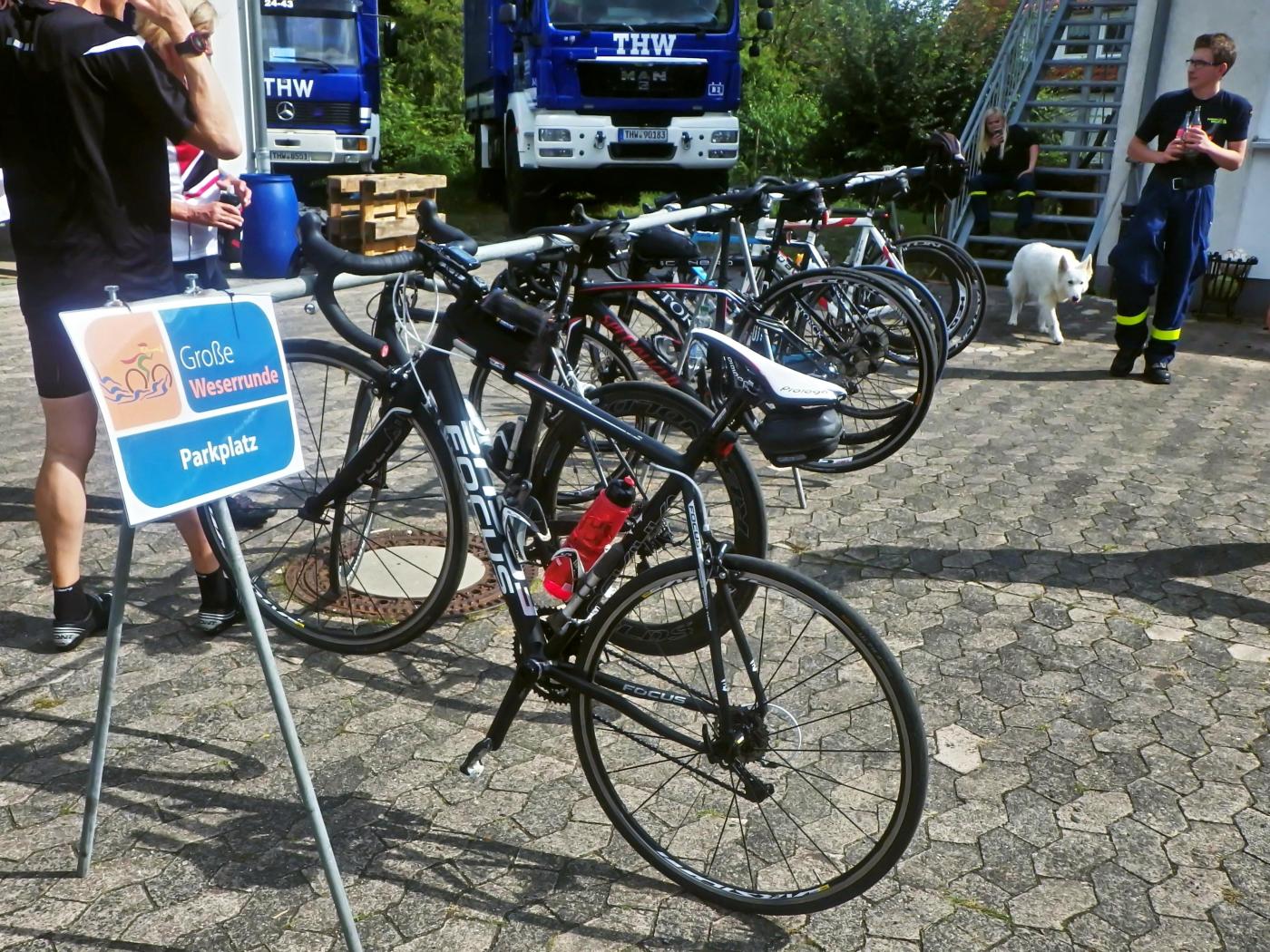 Verpflegungsstation THW in Hannoversch Münden