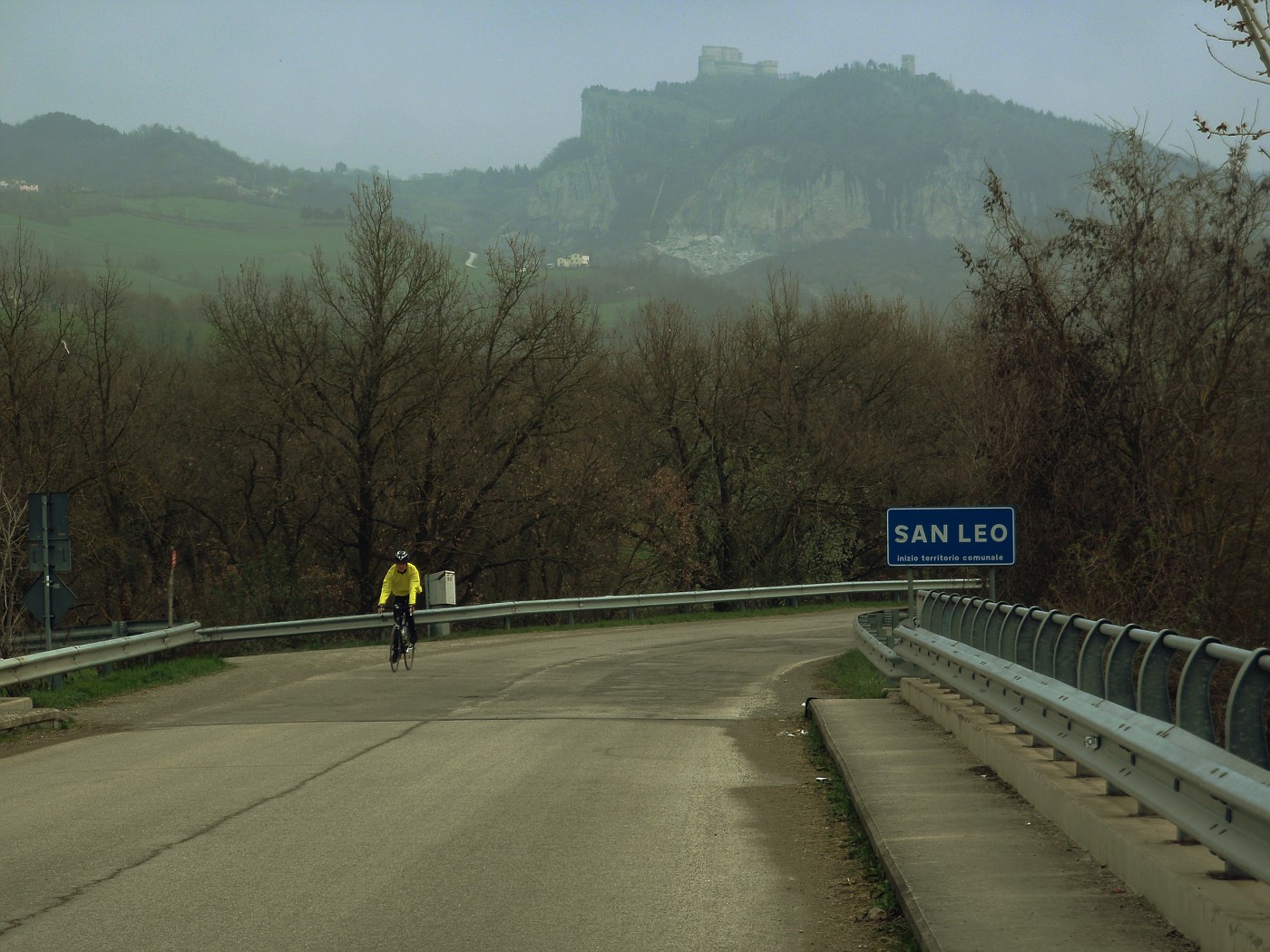 Paesaggio nei pressi di San Leo