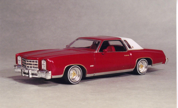 Photo: Revell 1977 Chevy Monte Carlo lowrider | Models for Books