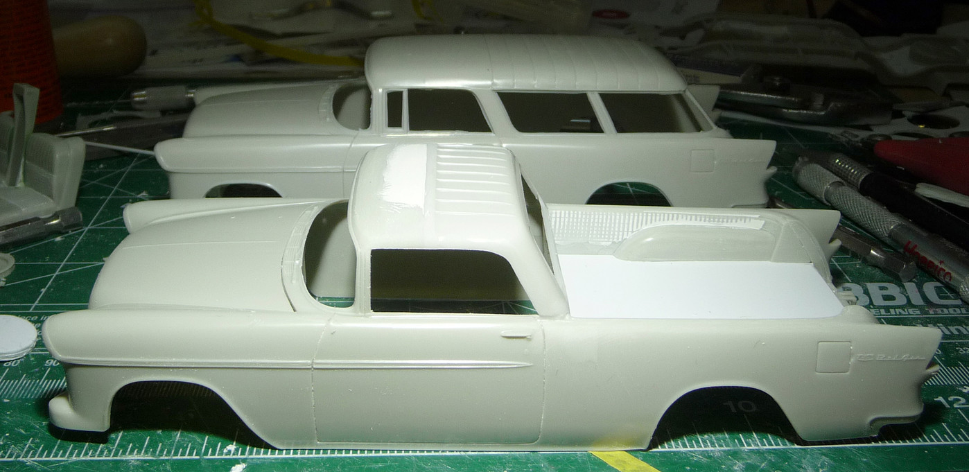 Photo 1955 Chevy Nomad PickUp Body 001 AMT Nomad Pickup album