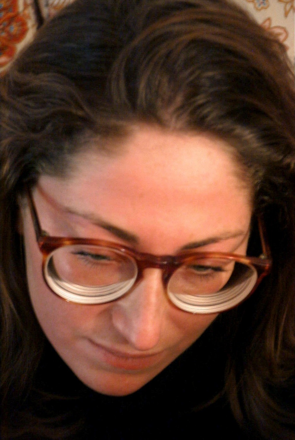 girls with strong glasses