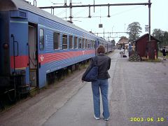 Per Bahn nach Schweden