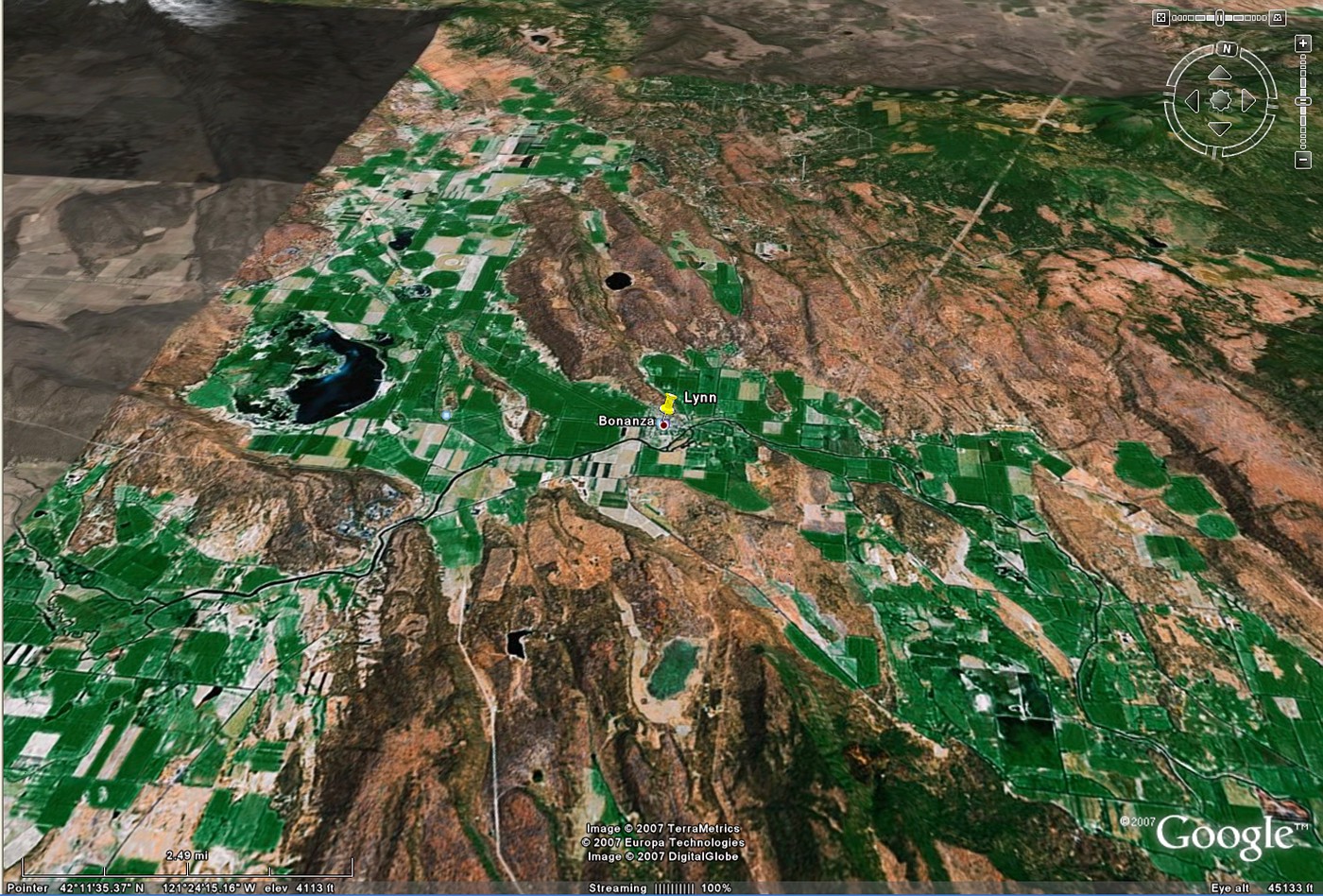 Photo Lynn Bonanza Oregon Google Earth Maps of Fotki Friends album