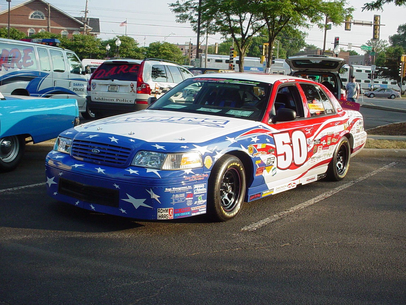 Photo Westmont, IL PD Cruise Night June 23rd Car Shows 2005 album