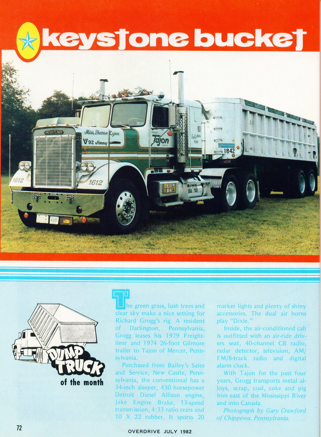 Photo: July 1982 Date Master | 07 Overdrive Magazine July 1982