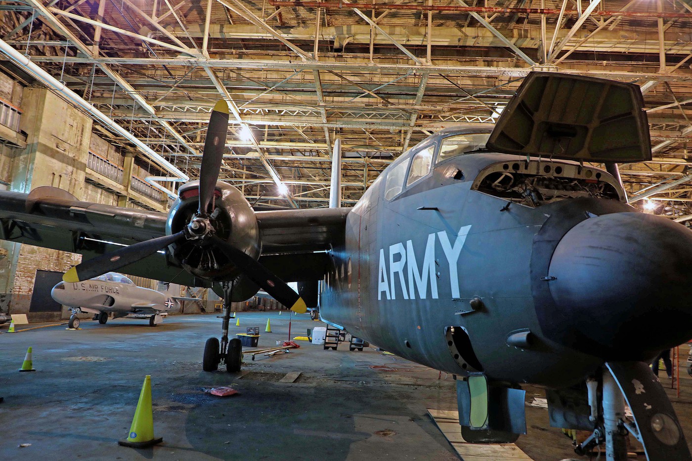 Photo 4U0A4564 edited5 New B25 Nose Art Chad Hill, The Artist in