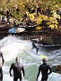 Isar river surfing