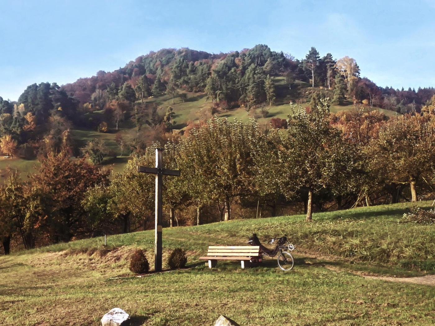 Pause in den Hügeln