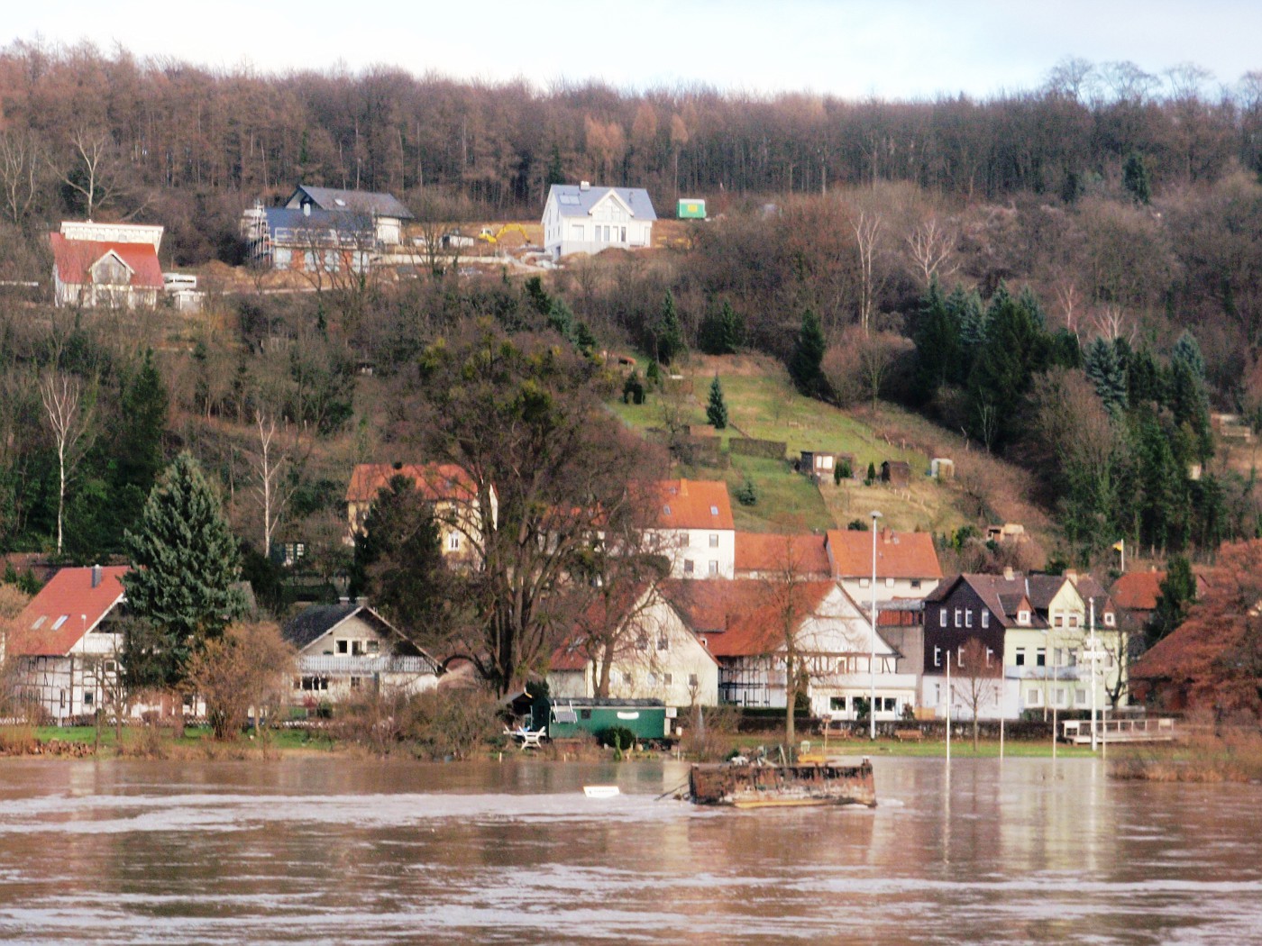 Hochwasser in Hagenohsen