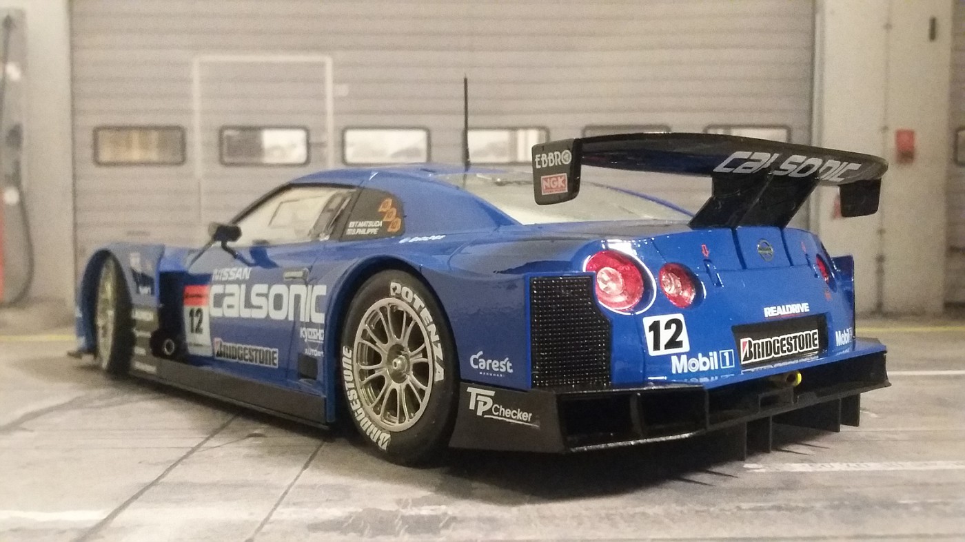 Tamiya Calsonic Impul GT-R(R35) - Model Cars - Model Cars