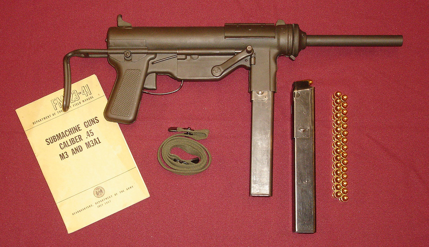 Photo M3SMG Submachine gun. 2 VIETNAM, Jan 1969 to Jan 1970. My