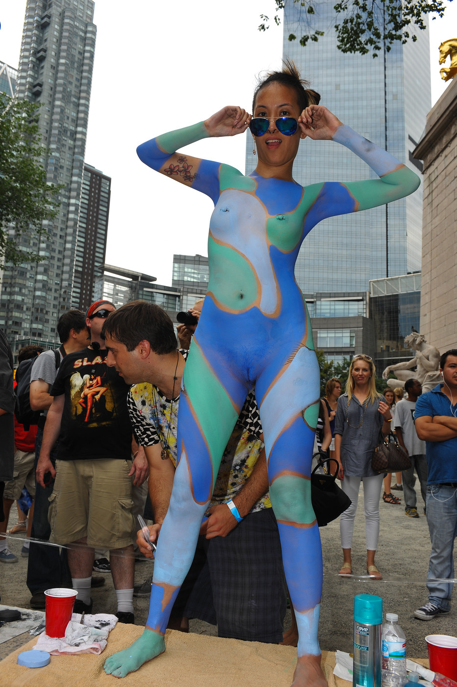 Naked Body Painter Andy Golub To Make Triumphant Naked