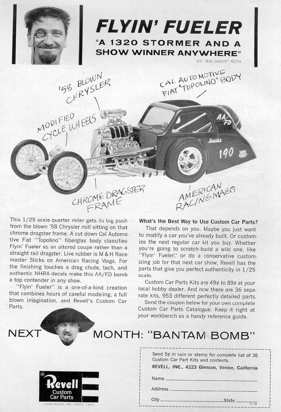 Photo: Revell Custom Car Packs 02 | Old Model Ads album | DRASTIC ...