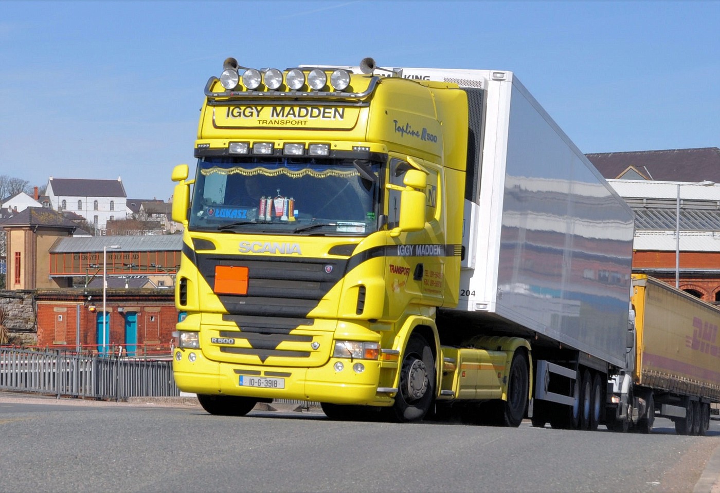 Camion Scania R 560 Iggy Madden Transport, WSI 1/50, édition Limitée N°190/200, Neuf
