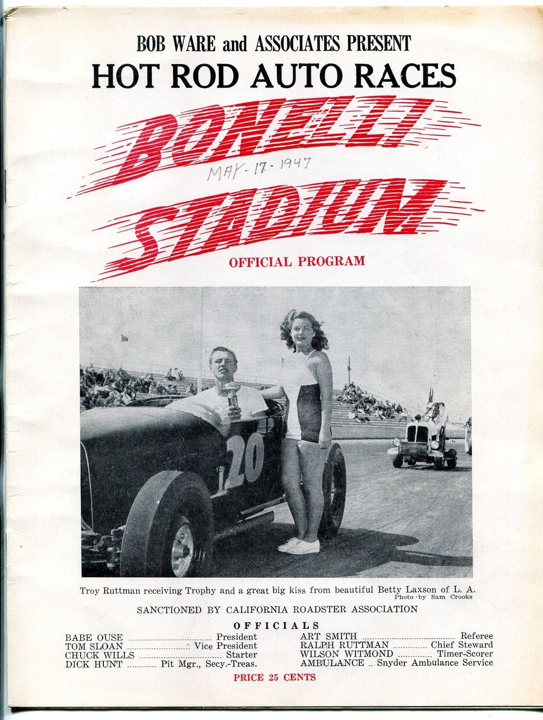 Ruttman Racing Print Photo: Troy Ruttman (2) | 1 RACE CAR OWNERS,DRIVERS & CREW album | LOUD ...