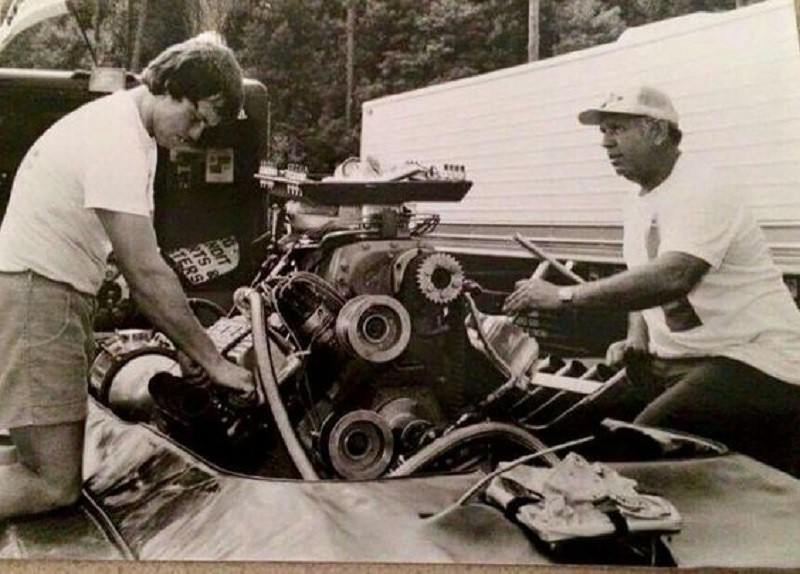 Photo Brad Tuttle and Gene Deaver 2 RACE CAR OWNERS,DRIVERS & CREW