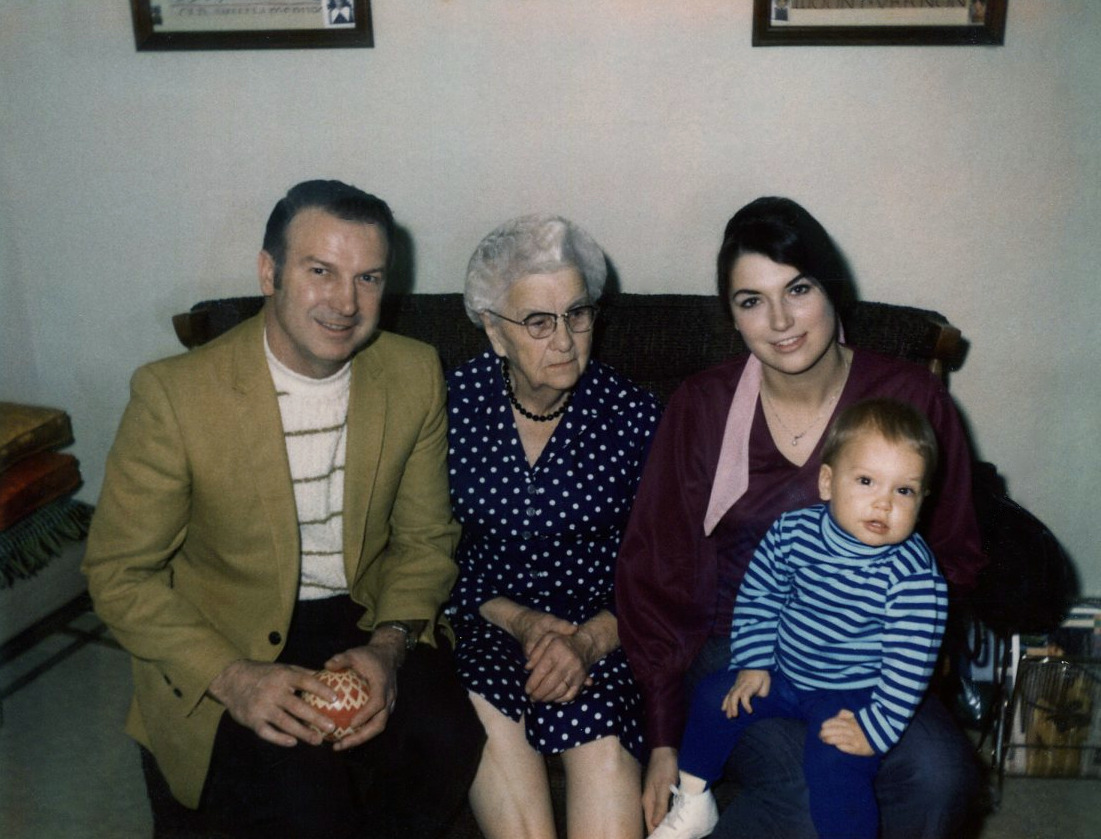 Photo Rex Murray (Murray) Carter, Maude Mae Coss Carter Abel