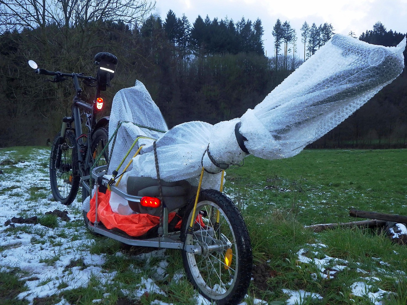 Auf dem Heimweg