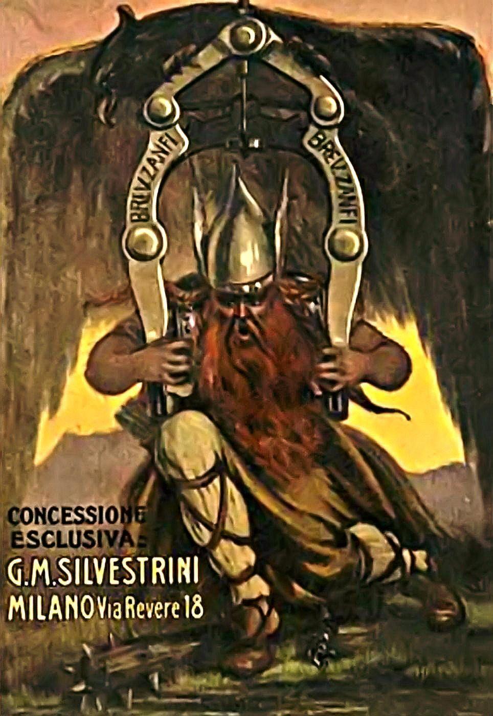 Silvestrini Brev Zanfi 1920