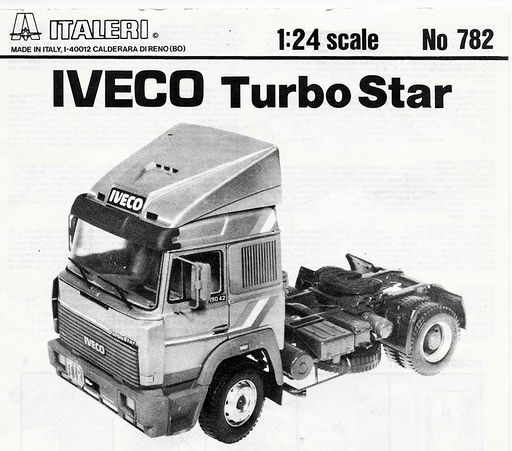 Italeri 1/24 Iveco Turbostar 190.48 ITA3926 | eBay