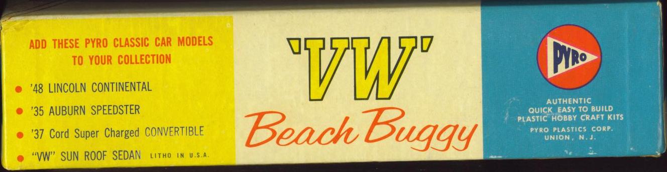 Photo: Pyro VW Beach Buggy Box side 2 | Model Box Art album ...