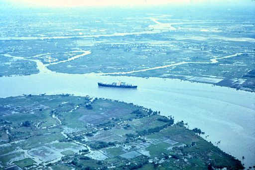 6-Ship on the Ben Soi River, South Vietnam