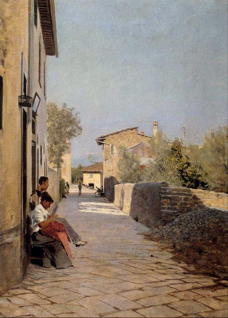 Strada a Settignano [c.1885-87]