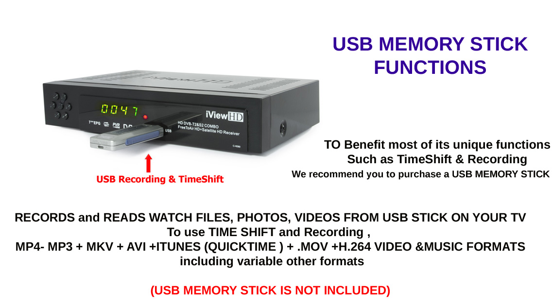 HD COMBO Freeview HD & FREESAT HD Receiver + FULL HD USB RECORDER TV Set Top Box 8698980920702