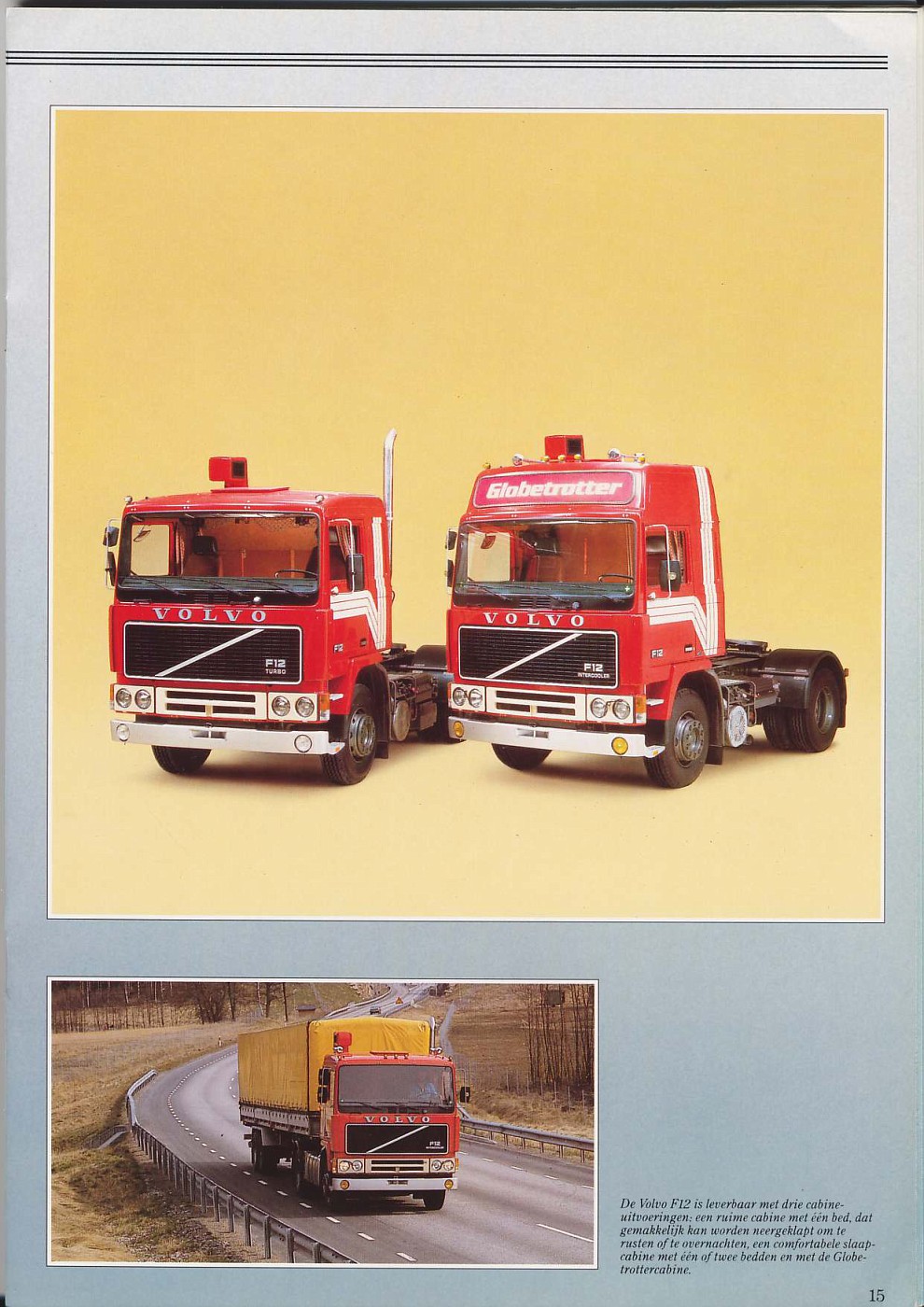 Photo VolvoRange198316 Volvo Truck Range 1983 album Dutch Model