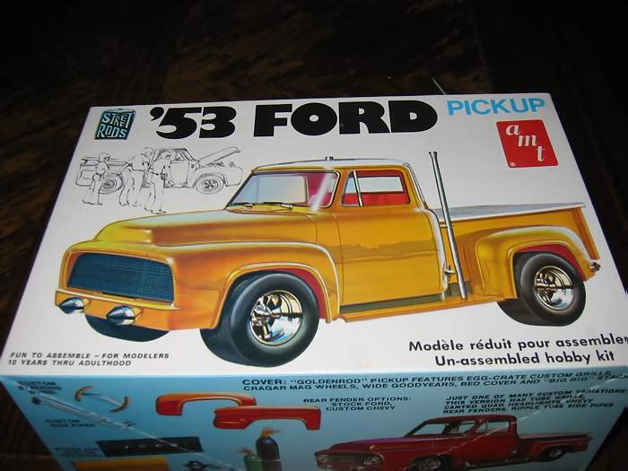 Photo: AMT 53 Ford pickup SR | Vintage Box art album | DWDarby | Fotki ...