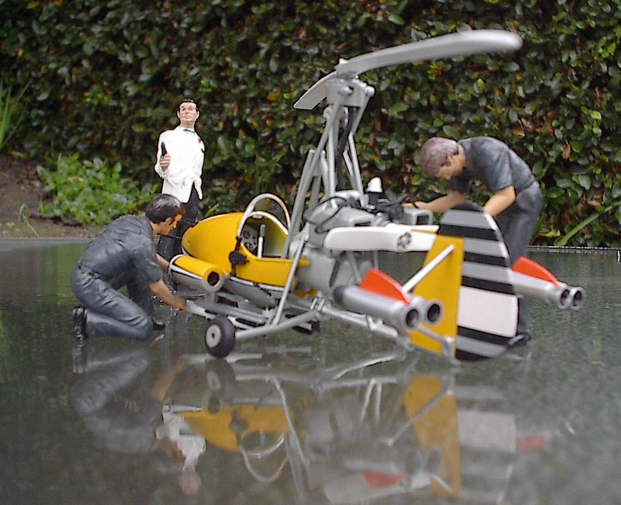 Maquette Airfix 1/24 – James Bond Autogyro, édition 04401