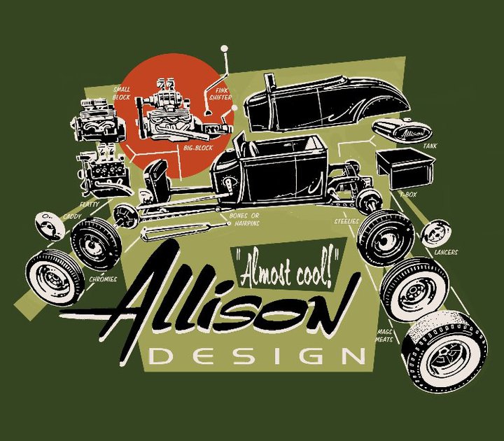 Photo Allison Design '29 Ford Drawing Jeff Allison's Drawings album