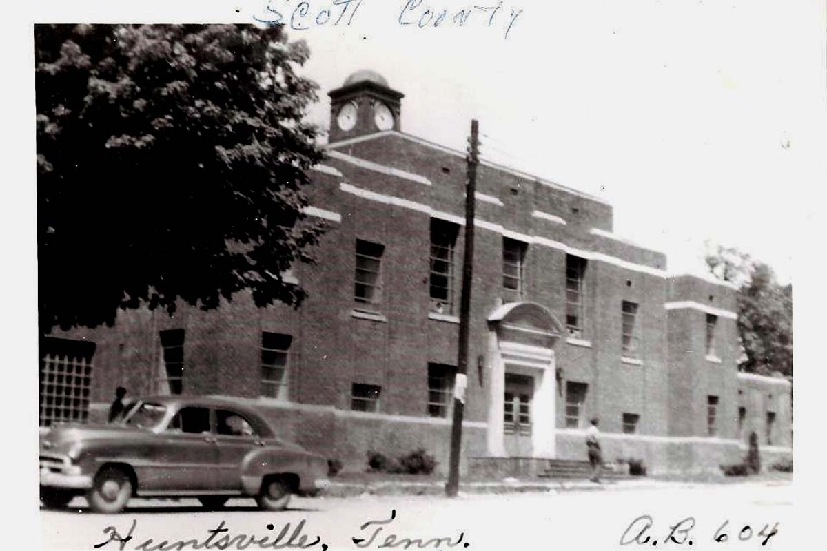 Photo Old Courthouse at Huntsville, TN 9 People of Scott County